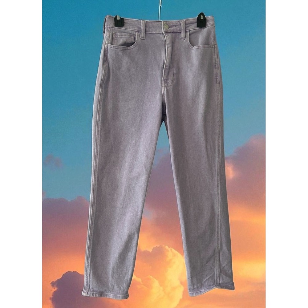 Hollister Hi-Rise Jeans Women's Size 5 5s Lavender W 27 L  25 Purple Pants‎ Y2K